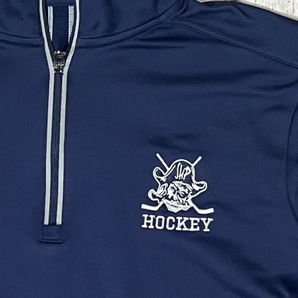 Seton Hall Prep New Jersey Under Armour Athletic Blue Pullover Jacket - Picture 3 of 4